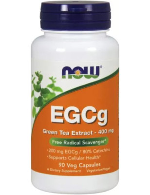 NOW EGCg GREEN TEA EXTRACT 400mg - 90 kaps