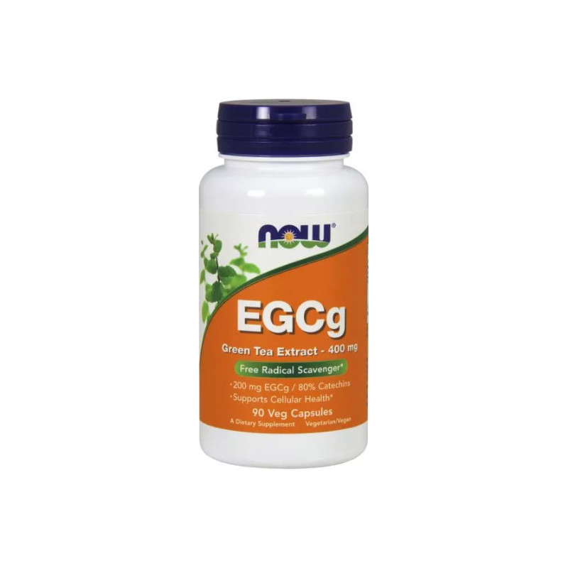 NOW EGCg GREEN TEA EXTRACT 400mg - 90 kaps NOW EGCg GREEN TEA EXTRACT 400mg - 90 kaps