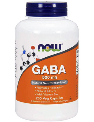 NOW GABA 500mg 200 kaps