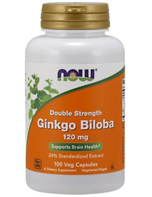 NOW GINKGO BILOBA 120mg 100 kaps
