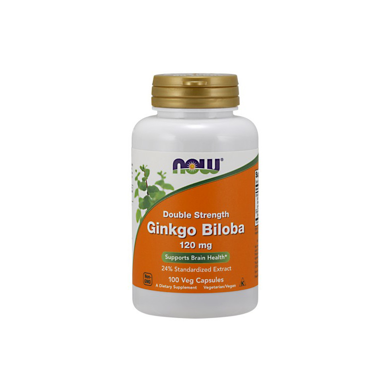 NOW GINKGO BILOBA 120mg 100 kaps NOW GINKGO BILOBA 120mg 100 kaps