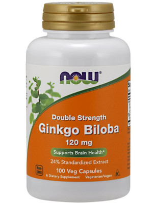 NOW GINKGO BILOBA 120mg 200 kaps
