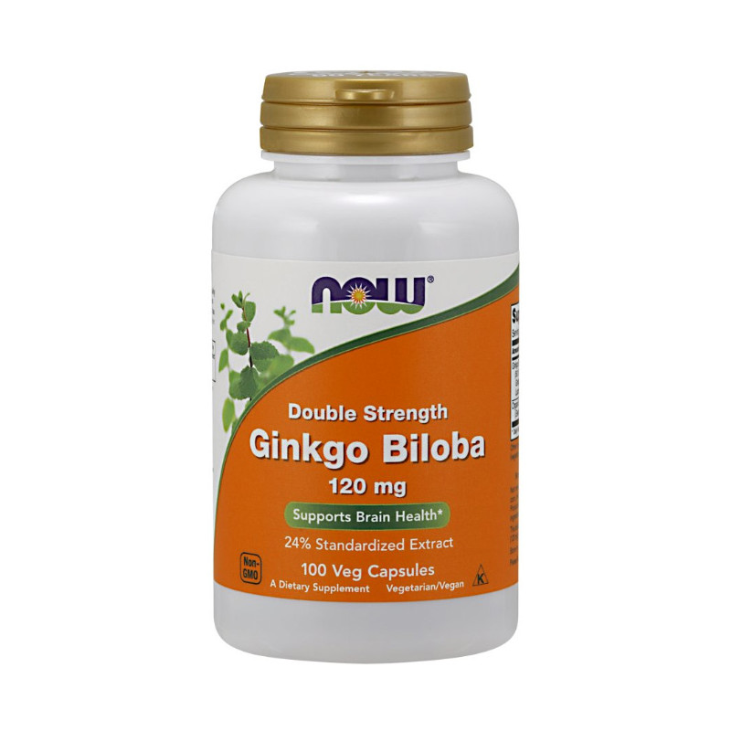 NOW GINKGO BILOBA 120mg 200 kaps NOW GINKGO BILOBA 120mg 200 kaps