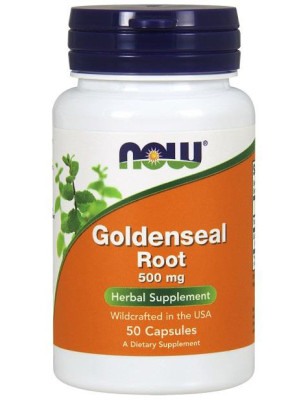 NOW GOLDENSEAL ROOT 500mg-50 kaps