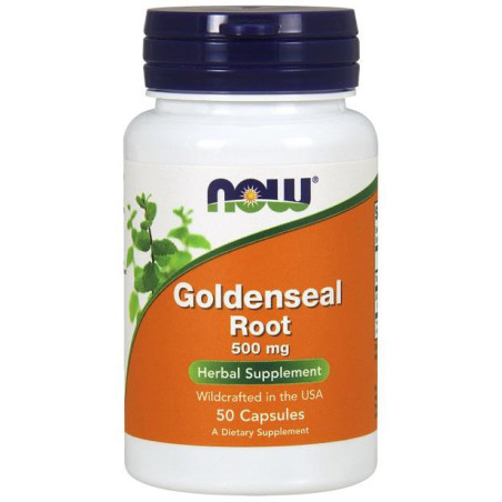 NOW GOLDENSEAL ROOT 500mg-50 kaps
