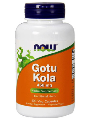 NOW GOTU KOLA 450mg - 100 kaps