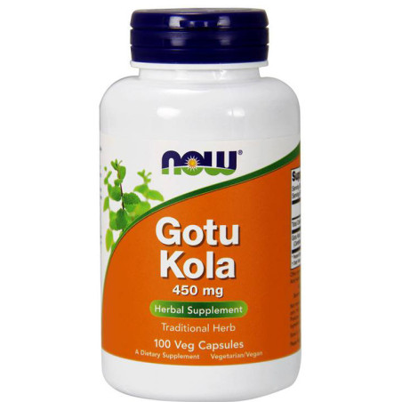 NOW GOTU KOLA 450mg - 100 kaps