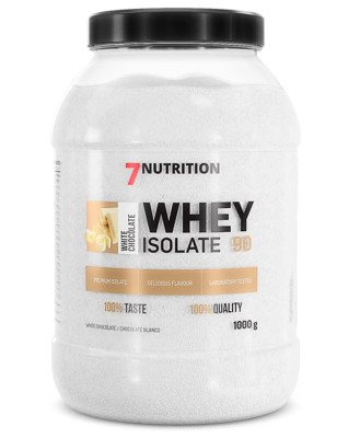 7 NUTRITION WHEY ISOLATE 90 - 1000g - white choco