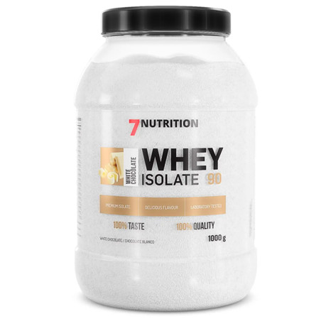 7 NUTRITION WHEY ISOLATE 90 - 1000g - white choco