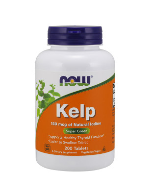 NOW KELP 150mcg - 200tabl