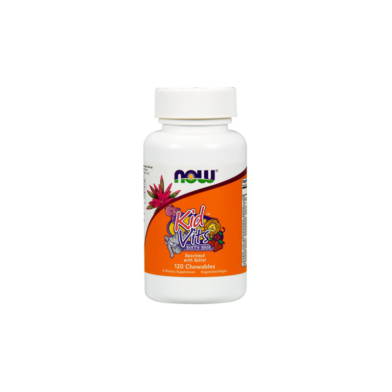 NOW KID VITS - 120tabl berry blast NOW KID VITS - 120tabl berry blast