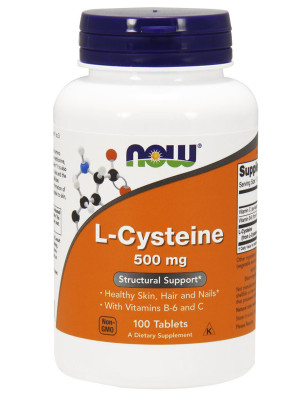 NOW L-CYSTEINE 500mg-100 tab