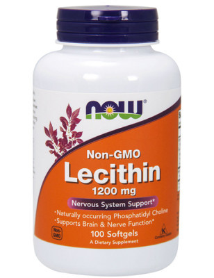 NOW LECITHIN 100 kaps