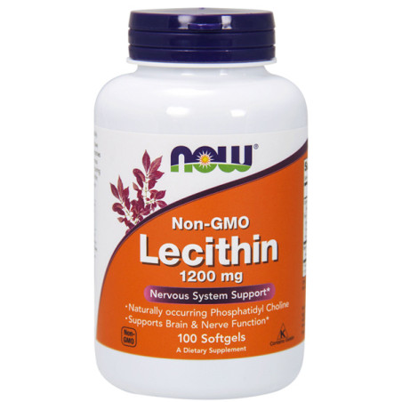 NOW LECITHIN 100 kaps