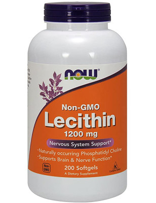 NOW LECITHIN 200 kaps