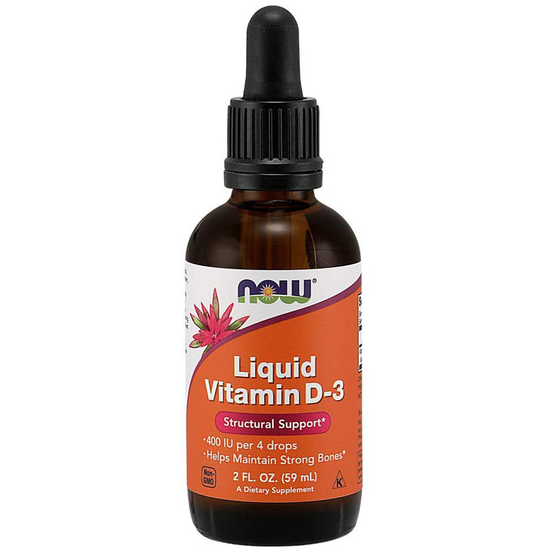 NOW LIQUID VITAMIN D-3 59ml NOW LIQUID VITAMIN D-3 59ml