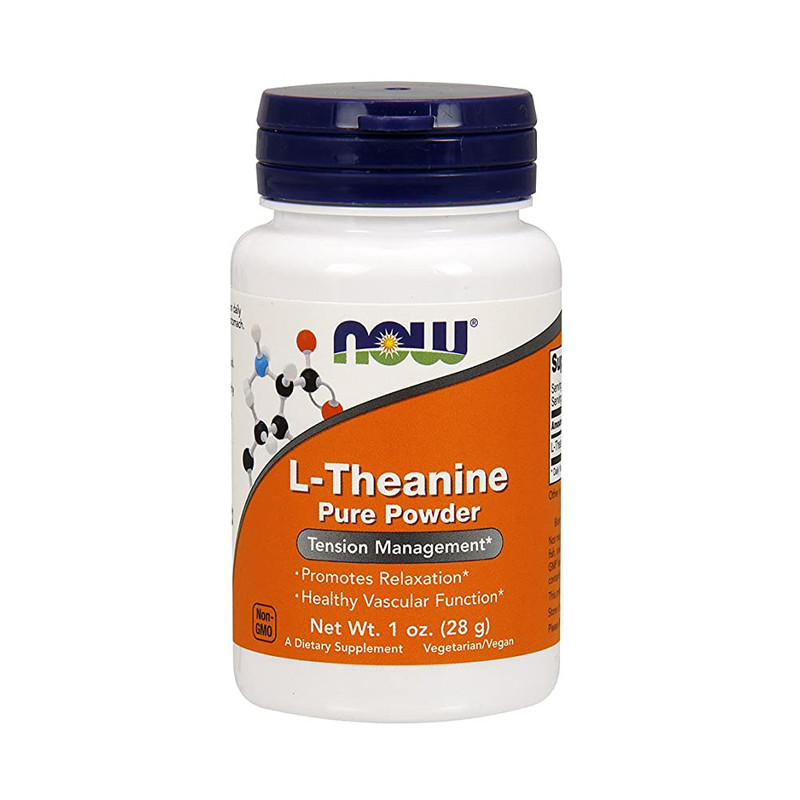 NOW L-THEANINE POWDER pure - 28g NOW L-THEANINE POWDER pure - 28g