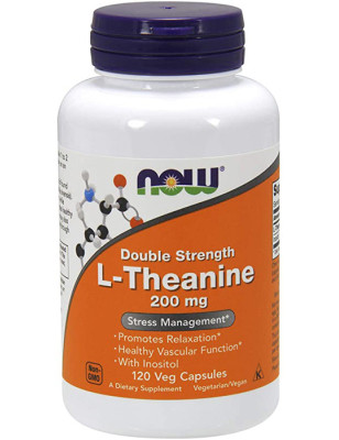 NOW L-THEANINE 200mg  - 120 kaps
