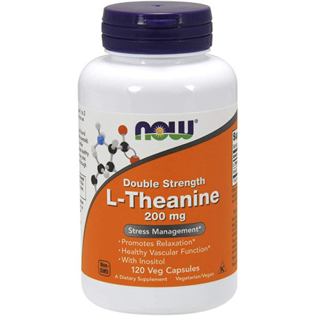 NOW L-THEANINE 200mg  - 120 kaps