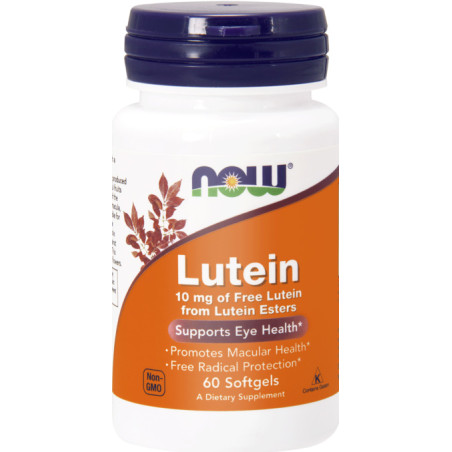 NOW LUTEIN 10mg - 60 softgel