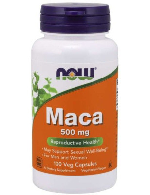 NOW MACA 500 mg - 100 kaps