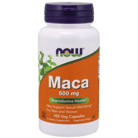 NOW MACA 500 mg - 100 kaps