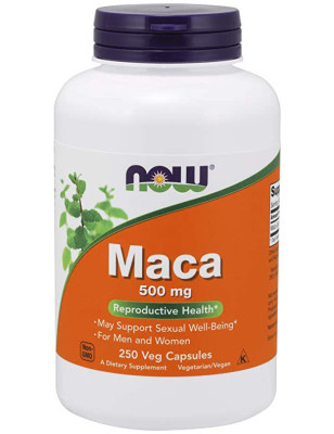 NOW MACA 500 mg - 250 kaps