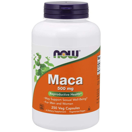 NOW MACA 500 mg - 250 kaps