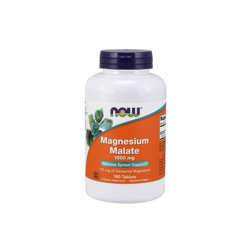 NOW MAGNESIUM MALATE 1000mg - 180 tab NOW MAGNESIUM MALATE 1000mg - 180 tab