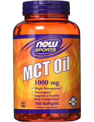 NOW MCT OIL 1000mg - 150 kaps