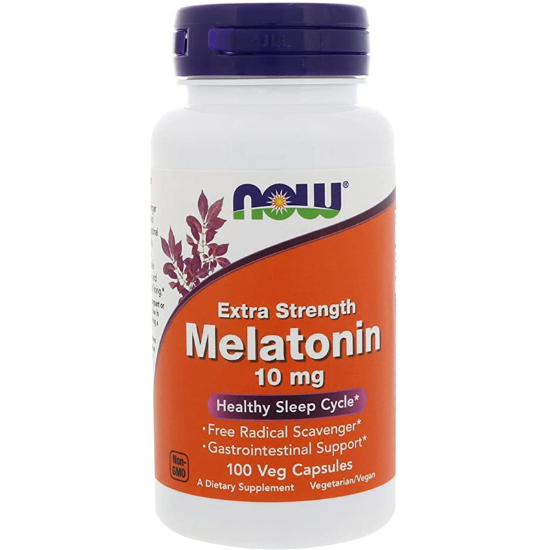 NOW MELATONIN 10mg - 100kaps NOW MELATONIN 10mg - 100kaps