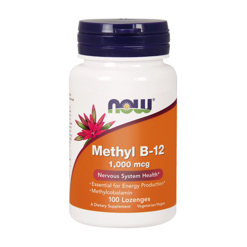 NOW METHYL B-12 1000mcg - 100 lonzenges NOW METHYL B-12 1000mcg - 100 lonzenges
