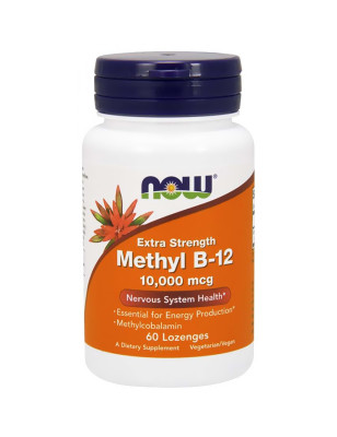 NOW METHYL B-12 10000mcg - 60 lonzenges