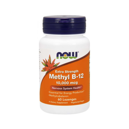 NOW METHYL B-12 10000mcg - 60 lonzenges