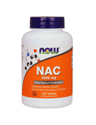 NOW NAC 1000mg - 120tabl
