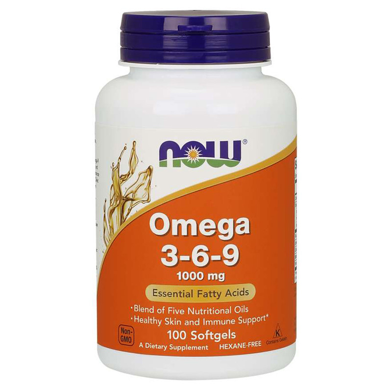 NOW OMEGA 3-6-9 100 kaps NOW OMEGA 3-6-9 100 kaps