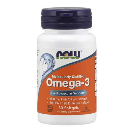 NOW OMEGA-3 - 30 softgel