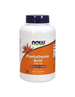 NOW PANTOTHENIC ACID 500mg-250kaps