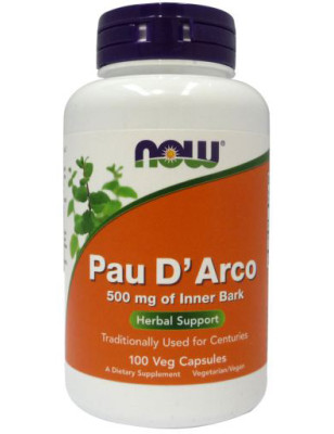 NOW PAU D'ARCO 500mg - 100 kaps