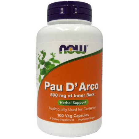 NOW PAU D'ARCO 500mg - 100 kaps