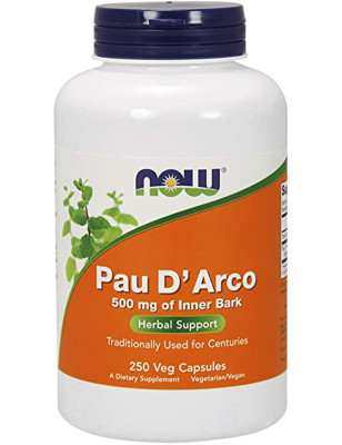 NOW PAU D'ARCO 500mg - 250 kaps