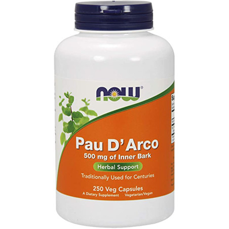 NOW PAU D'ARCO 500mg - 250 kaps