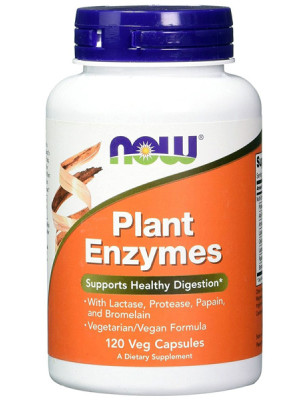 NOW PLANT ENZYMES 120 kaps