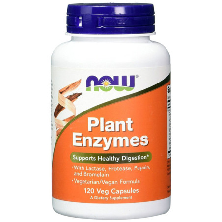 NOW PLANT ENZYMES 120 kaps