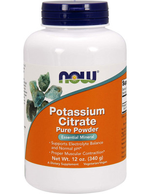 NOW POTASSIUM CITRATE PURE POWDER 340 g