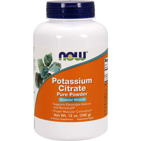 NOW POTASSIUM CITRATE PURE POWDER 340 g