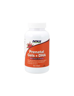 NOW PRENATAL GELS+DHA - 180softgel
