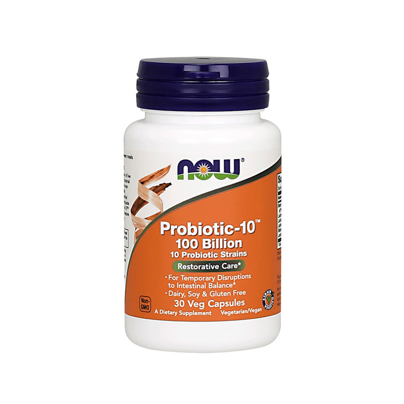 NOW PROBIOTIC-10 100 Billion - 30kaps NOW PROBIOTIC-10 100 Billion - 30kaps