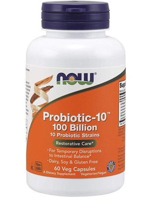 NOW PROBIOTIC-10 100 Billion - 60kaps