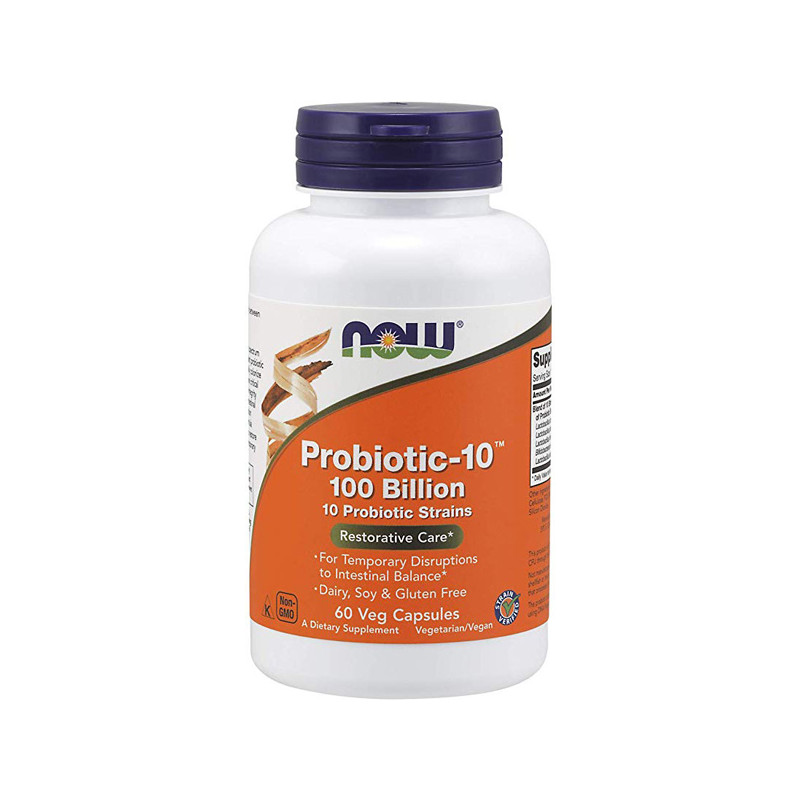 NOW PROBIOTIC-10 100 Billion - 60kaps NOW PROBIOTIC-10 100 Billion - 60kaps